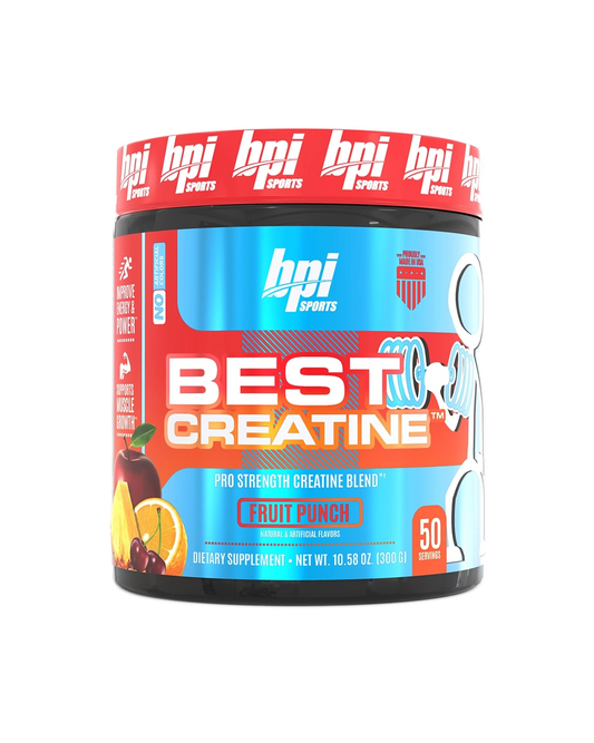 Best Creatine by BPI Sports – Six-form creatine blend, strength-boosting formula, non-bloating, fast-absorbing for muscle growth & recovery.