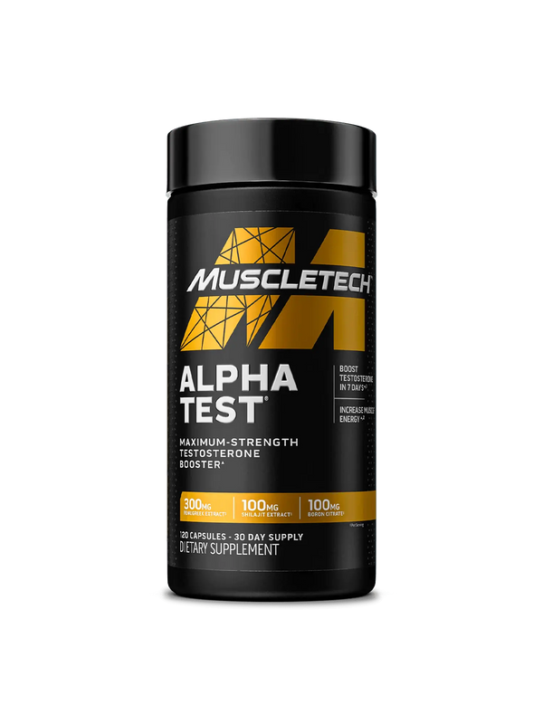 MuscleTech Alpha Test Maximum-Strength Testosterone Booster