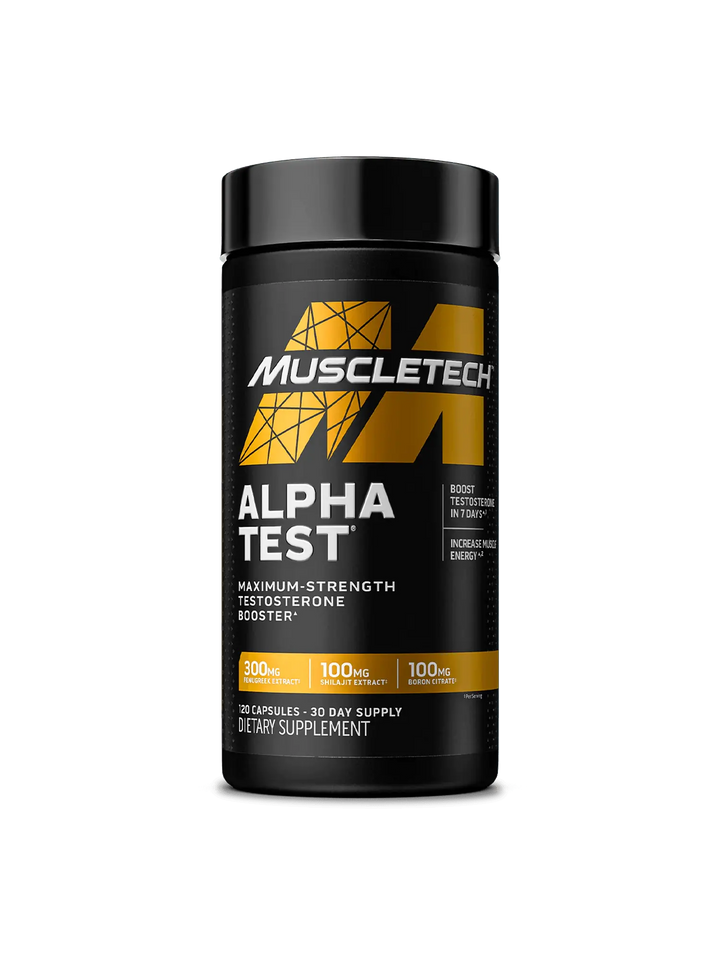 MuscleTech Alpha Test Maximum-Strength Testosterone Booster