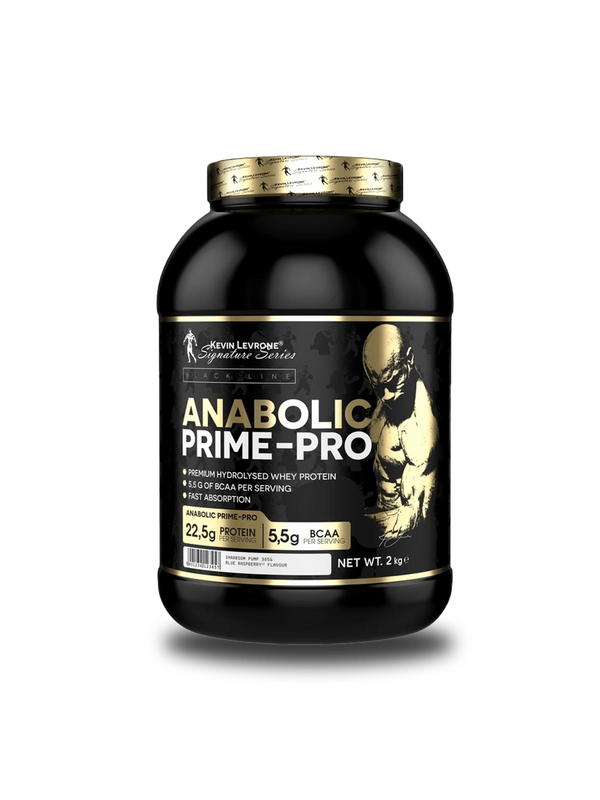 A 1kg container of Anabolic Prime Pro, a dietary supplement aimed at enhancing muscle performance and recovery.