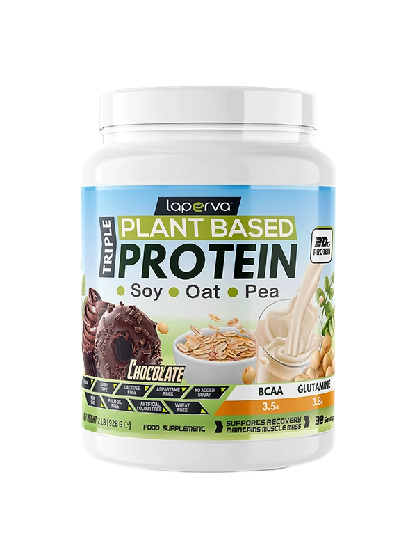 Laperva Triple Vegan Protein – 20g Plant Protein, BCAA & Glutamine