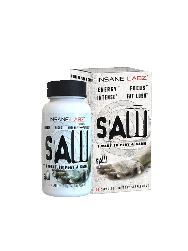 SAW Fat Burner Supplement Facts Label