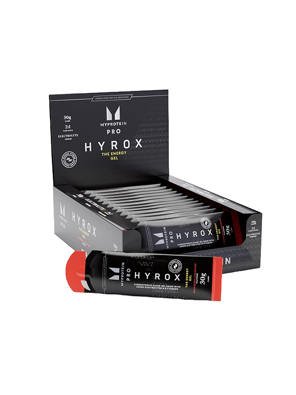Athlete consuming THE Pre-Workout Gel before training