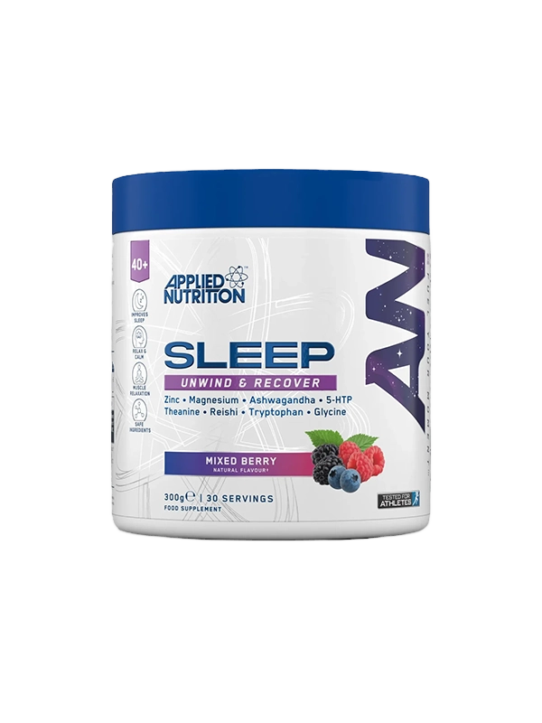 Applied Nutrition SLEEP supplement container on a white background