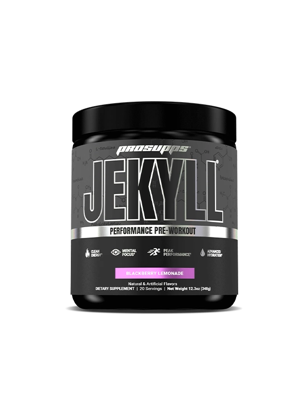 Dr. JEKYLL® Pre-Workout by ProSupps – Low-Stim Energy, Pumps & Focus Formula