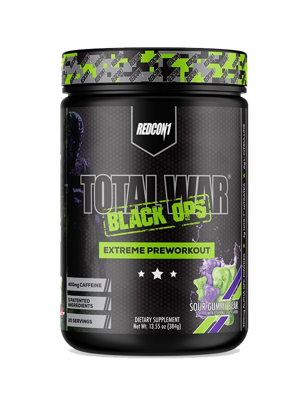 TOTAL WAR BLACK OPS – Extreme Pre-Workout by REDCON1