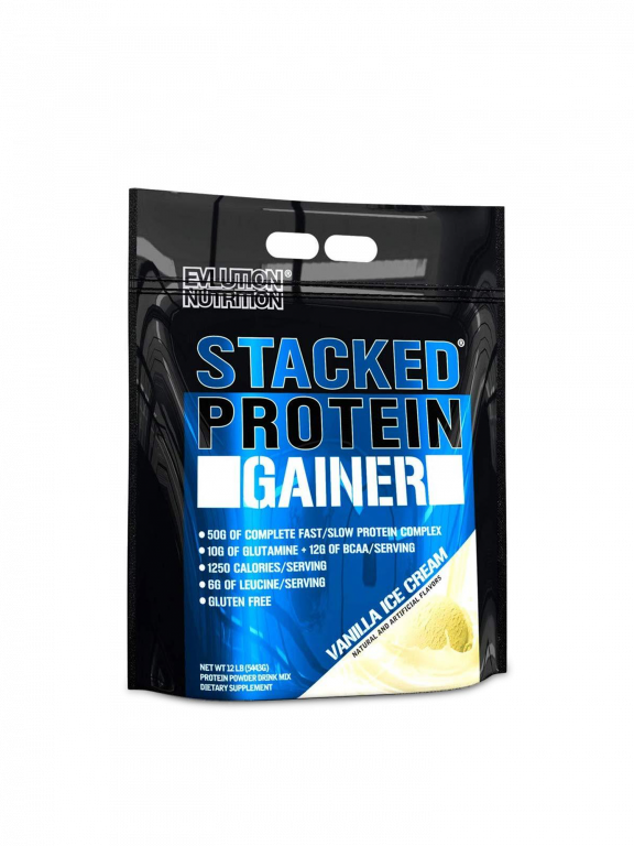 Stacked Protein Gainer by Evlution Nutrition